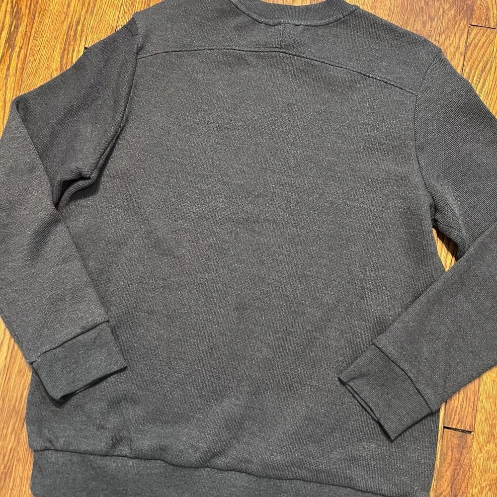 All In Motion Men's Crewneck Sweater Size Large Gray/Blue Preowned